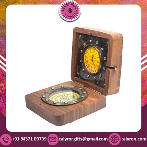 NGHỆ THUẬT hải lý tinh tế thủ công đồng hồ mặt trời La Bàn cổ quà tặng có sẵn với giá bán buôn để bán - Product Image 2