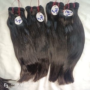 ผมต่อจากผมมนุษย์ผมตรงชาวอินเดียไม่ผ่านการบำบัด - Product Image 4