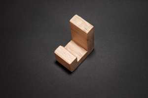 Custom Eco-friendly Round Wood Wall Hook Walnut Wood Handmade Decorative Wood Coat <b>Pegs</b> - Product Image 5