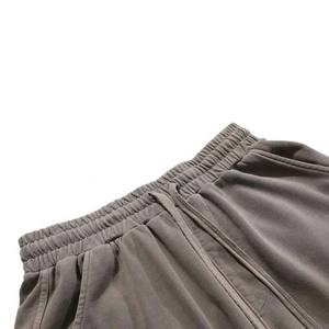 Short à cordon de serrage pour vêtements pour hommes Cargo avec poches Taille moyenne Coton Polyester Summer Streetwear Jogging Shorts pour hommes - Product Image 4