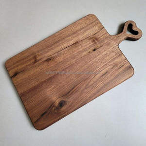 Tabla de Cortar Queso Rectangular de Madera Ecológica Hecha a Mano KALATRI, Apta para Lavavajillas, Utensilios de Cocina, Bloques de Cortar - Product Image 1