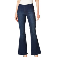 Pantalones Vaqueros Acampanados de Mujer 2024 de Cintura Media, Largos, con Bolsillos Laterales, Cierre de Cremallera, Estilo Urbano, Desgastados, Color Personalizado, Anchos - ¡Venta Caliente!