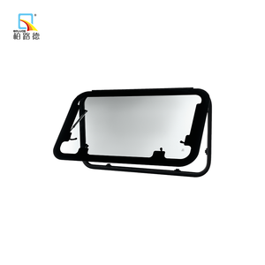 Personnalisé pas cher en verre trempé Stepless RV fenêtre latérale fenêtre Van DOT Emark 3C certifié Logo taille aluminium apparence sans cadre - Product Image 2