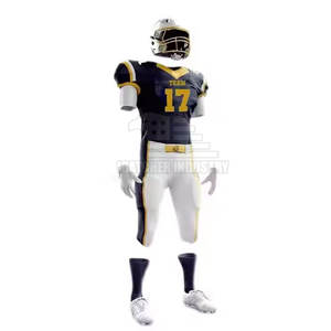 Kit de football américain avec maillot et coussinets pour équipe complète pour adulte Maillot de football américain - Product Image 3