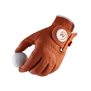 Coloré Noir Blanc Rose Gris Violet Respirant Maille En Peau De Mouton En Peau De Chèvre Cabretta Gants De Golf En Cuir - Product Image 4