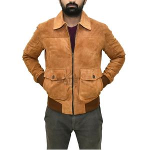 Veste en cuir de vache unisexe de style urbain, patchwork, broderie, couleurs personnalisées, meilleure qualité, service OEM - Product Image 1