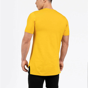 Custom Yellow Gym Fitness Short Sleeve Summer <b>Men</b> <b>T</b> <b>Shirt</b> Quick Dry Cotton Material Cheap Price Round Neck Man <b>T</b> <b>Shirts</b> All Size - Product Image 6