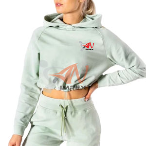 Survêtement de haute qualité personnalisé pour femmes Survêtement écologique avec matériau flexible et impression de logo - Product Image 4