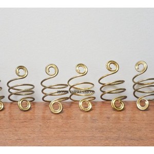 Anillos de Servilleta de Acero Inoxidable Hechos a Mano de Primera Calidad, Pulidos Brillantes, Ecológicos, Modernos, Elegantes y Personalizables para Mesa - Product Image 6