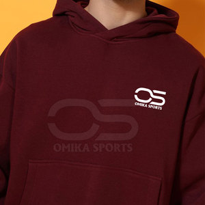 Ensemble de survêtement surdimensionné pour hommes à la mode avec coupe décontractée et taille élastique Survêtement surdimensionné confortable pour hommes - Product Image 4