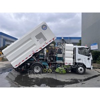 Balayeuse de voirie chinoise pour aéroport, zone minière, nettoyage en profondeur, camion balayeuse de voirie, balayeuse de rue à vendre