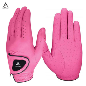 Guantes de Golf de Cuero Genuino AIFRAN, Diseño Único para Manos Izquierda y Derecha, Color Sólido, Uso Deportivo - Product Image 1