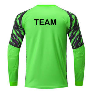 Costume de maillot de gardien de but à manches longues personnalisé de haute qualité nom imprimé pour jeu de Football et entraînement sportif vêtements de football - Product Image 3