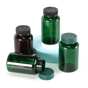 ODM OEM 80ml de suppléments en plastique PET vert pilules de médecine bouteilles de vitamines bouchon à vis vide fabriqué au Vietnam - Product Image 5