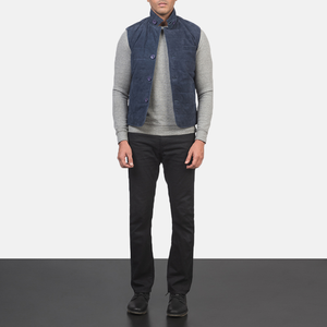 แจ็คเก็ตหนังสำหรับผู้ชายแจ็คเก็ตหนังแบบเลตเทอร์แมนแจ็กเก็ตหนังสำหรับผู้ชาย - Product Image 3