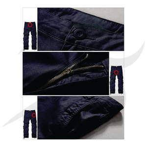 OEM Hombres Nylon Spandex Cortavientos Cremallera Cargo Escalada Pantalones con 6 Bolsillos Cargo Pantalón Transpirable Cordón Hombre Pantalones - Product Image 5