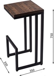 Modern design dark brown metal coffee <b>table</b> wholesale for office home restaurant living room garden decoration hot selling 2023 - Product Image 3