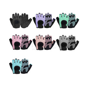 Breathable Weight Lifting Gloves <b>Half</b> Finger Gym Gloves With Wrist Support Anti <b>Slip</b> Wear Resistant Workout Glove for Unisex - Product Image 3