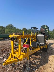 Livraison gratuite Cord King CS2030-HO 80HP Processeur de bois de chauffage diesel 29 tonnes Scie circulaire de 44 pouces 6-8 bûches/heure Processeur de bûches commercial - Product Image 3