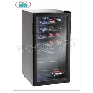 88 Litros Refrigerador de Vino de Acero Inoxidable, Mini Nevera Eléctrica Independiente +2/+10C, para Hogar, Hotel, Exteriores y Auto - Product Image 1