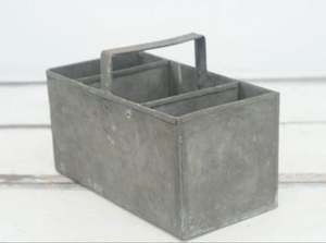 Estante de almacenamiento de tres compartimentos para cocina antiguo galvanizado grande de calidad Superior Ideal para organización de hoteles y restaurantes - Product Image 4