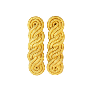 Hombreras Alemanas de la Segunda Guerra Mundial, Color Sólido, 100% Alambre, Cuello Uniforme, Reproducción de Logotipo Según Requerimiento del Cliente - Product Image 1