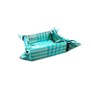 Recién llegado, superventas, puro algodón, lino, prueba de pan, impresión personalizada, cesta, fabricante indio - Product Image 1