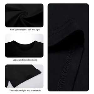 T-shirt lourd surdimensionné personnalisable pour hommes Chemise courte graphique Boxy 100% coton Fabrication de sérigraphie - Product Image 6