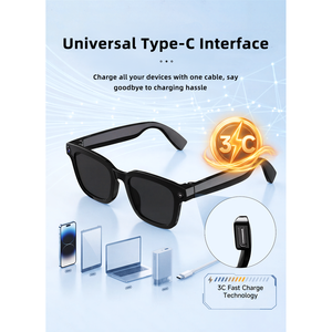 Lunettes intelligentes V03 Pro avec caméra 8MP, vidéo HD, assistant vocal IA, traduction en temps réel, charge magnétique - Product Image 5