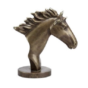Sculpture mains impressionnantes Sculptures en aluminium laiton faites à la main Décoration abstraite bar Figurines Sculpture - Product Image 4