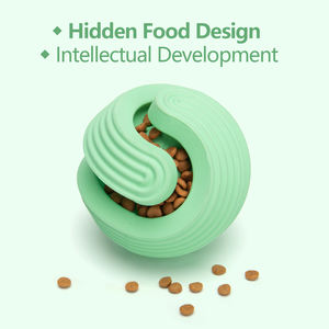 Sunraymascota PET kaçak gıda köpek Bite köpek Molar topu Pet çiğnemek oyuncak interaktif köpek oyuncaklar top oyuncak açık eğitim oyuncak - Product Image 3