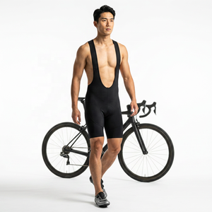 Cuissard de cyclisme ajusté pour homme en Spandex, écologique, respirant, séchage rapide, anti-humidité, longueur courte - Product Image 6