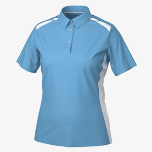 Polo de Golf personalizado de alta calidad para mujer, Polo de Golf en blanco sublimado de poliéster 100% de secado rápido para mujer - Product Image 1