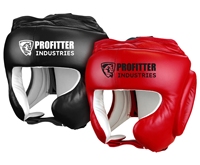 Vente en gros ProFitter PI-HG-898 Protège-tête de boxe en cuir réglable, poignées imperméables et respirantes, ajustement universel pour usage quotidien