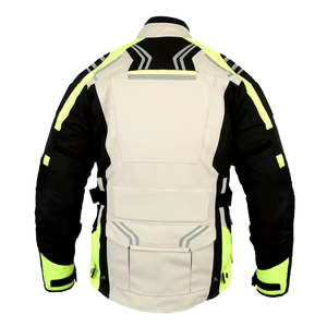 แจ็กเก็ตนักแข่งแบบวินเทจสำหรับทุกเพศเสื้อแจ็กเก็ตกันหนาวแบบลำลองสำหรับกลางแจ้งเสื้อแข่งรถ - Product Image 4