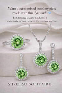 Diamant de laboratoire rond vert vif fantaisie exclusif de 1,00 ct, clarté VS1, type CVD 2A, certifié IGI, taille idéale pour bijoux de luxe - Product Image 2