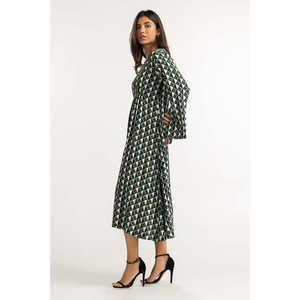 Vestido Casual Verde Básico WM-DRSWS23-007 - Product Image 6