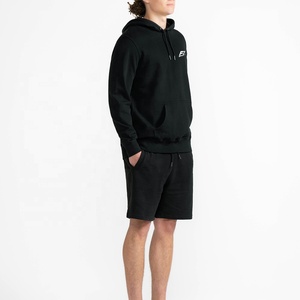 Pull à capuche en gros pour hommes, en coton épais avec poches, coupe décontractée, style streetwear décontracté, vente en gros, fourniture OEM - Product Image 3
