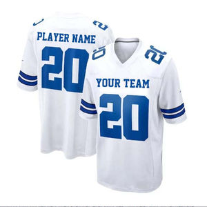 Ensemble de maillot de football américain prêt pour l'entraînement, léger, à séchage rapide, en polyester performant - Product Image 3