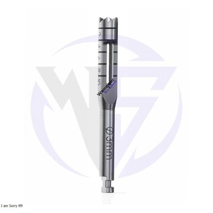 Fresas de Trepanación para Implantes Dentales, Herramientas Quirúrgicas de Acero Inoxidable con Marcas de Profundidad, Tamaño Personalizado - Product Image 1