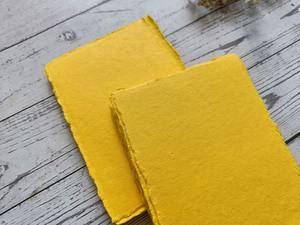 <span class=keywords><strong>Foglio</strong></span> di cotone cotone kadi giallo carta stracci <span class=keywords><strong>A4</strong></span> 20X30 <span class=keywords><strong>cm</strong></span> 200gsm 100% cotone - Product Image 3