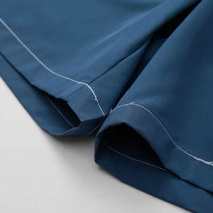 Conjunto de camisa y pantalones cortos de satén de seda estampada de lujo para hombre Conjunto de playa de dos piezas de alta calidad para hombre - Product Image 6