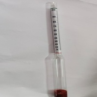 MAYALAB Glass Alcoholometer Hydrometer High Temperature Testing 99.9% Accuracy 1 Year Warranty IP55 Protection Transparent Lab