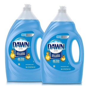 Détergent à vaisselle liquide en vrac Dawn 3.8 litres parfum régulier étui de 4 pour le service alimentaire et l'usage institutionnel - Product Image 1