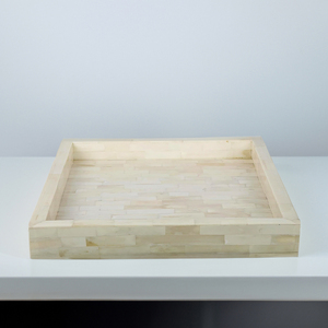 Bandeja de Servicio Elegante y de Lujo Hecha a Mano en Vietnam con Incrustaciones de Nácar, Pulida, Personalizable, Duradera y Ecológica para Hoteles Modernos - Product Image 2