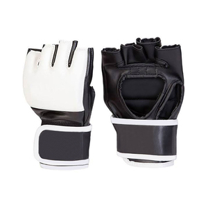 Guantes de Competición de MMA de Medio Dedo al por Mayor, Guantes de Lucha UFC Engrosados para Adultos, Material de PU para Cierre Personalizable - Product Image 4
