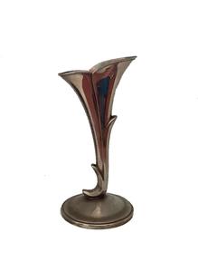 Florero de mesa de diseño simple Vintage, florero de Metal, aluminio, Color dorado, precio al por mayor, personalización disponible - Product Image 6