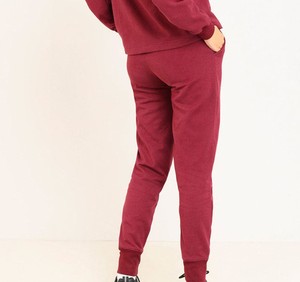 Chándal de invierno de talla grande para mujer transpirable 100% algodón poliéster ligero pantalones de chándal con capucha frontal último diseño impreso - Product Image 4