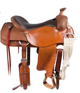 Shyam marque cheval équestre roping Ranch Wade arbre fourche travail Western Trail cheval selle en cuir de qualité supérieure usiné sculpté selle - Product Image 6