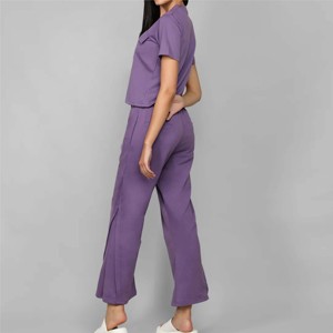 Ensemble mixte polyvalent pour femmes-Ensemble deux pièces parfait pour les styles décontracté et habillé - Product Image 4